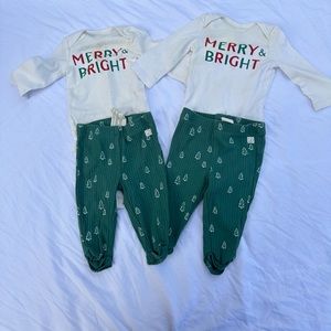 Carters little planet Christmas outfit